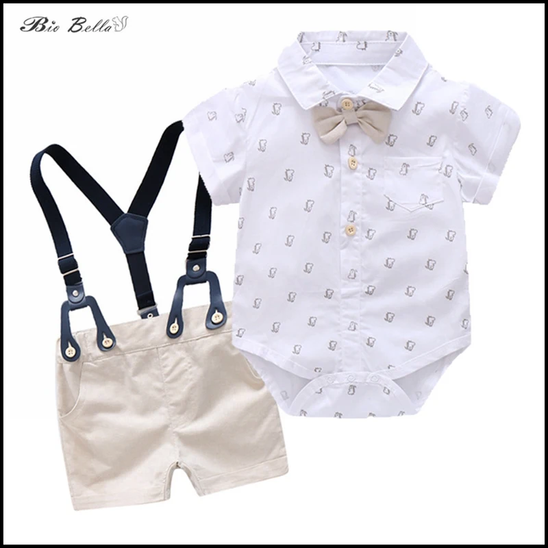 Boy Baby Clothing Set Summer Cartoon Infant 2024 New Style 100% Cotton Toddler Neonato Per 0-24M Summer Clothes Suit Infant Sets