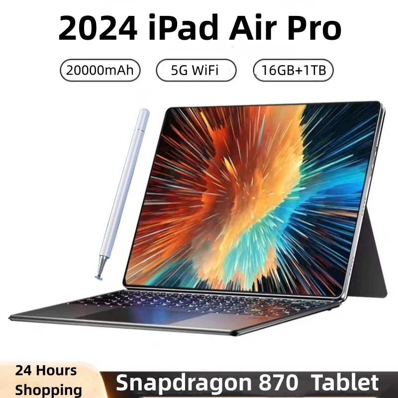 Tablet Originale Ipad Air Pro 12 Pollici 16Gb Ram 1Tb Rom Tablet Android 13 Core Pad Tablet Pc Telefono Dual Wifi Tablette Android