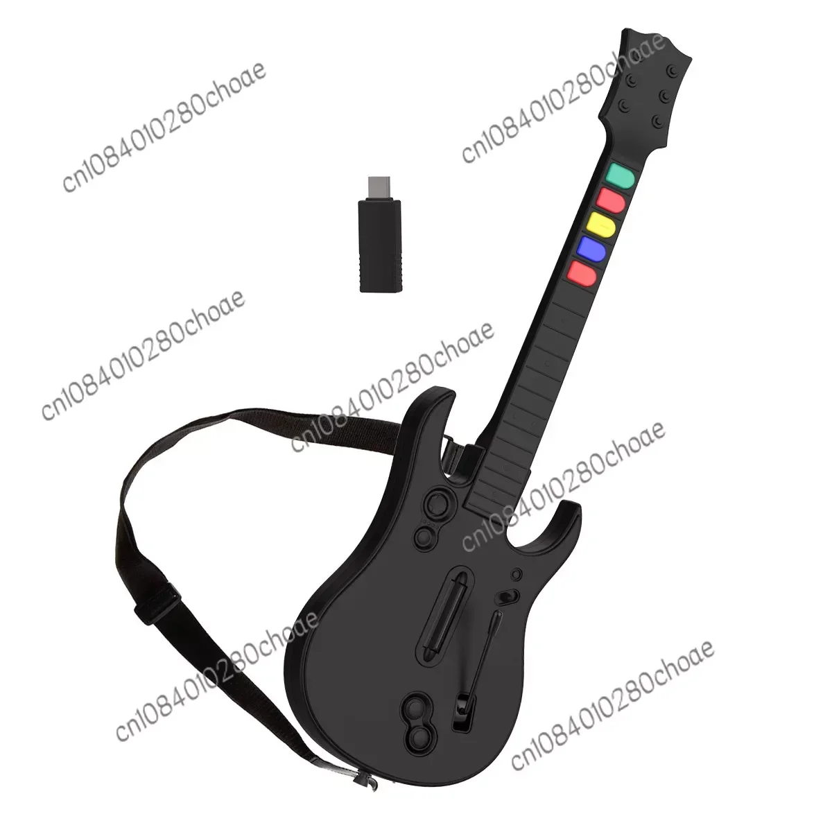 Guitar Hero Game Controller Di Gioco Wireless Guitar Hero Rock Band 2.4G Remote Guitar Handle Console Gamepad 5Key Per Pc Ps3 Pc