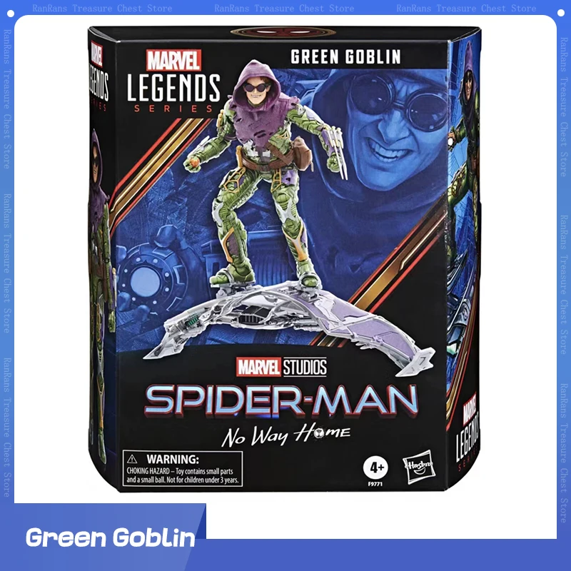 Original Marvel Legends Green Goblin Figure Spider-Man Film Version Action Figure Model Toy Regalo Per Bambini Da Collezione