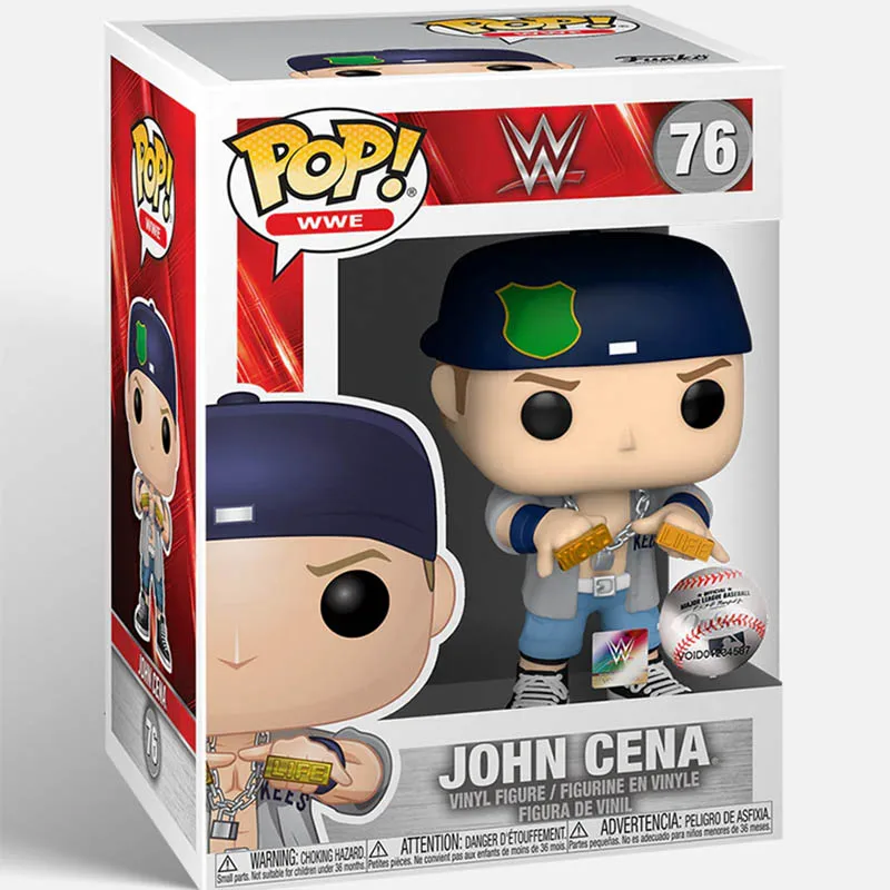 Funko Pop Wwe John Cena #76 Action Figure In Vinile Bambole Regalo Per Bambini