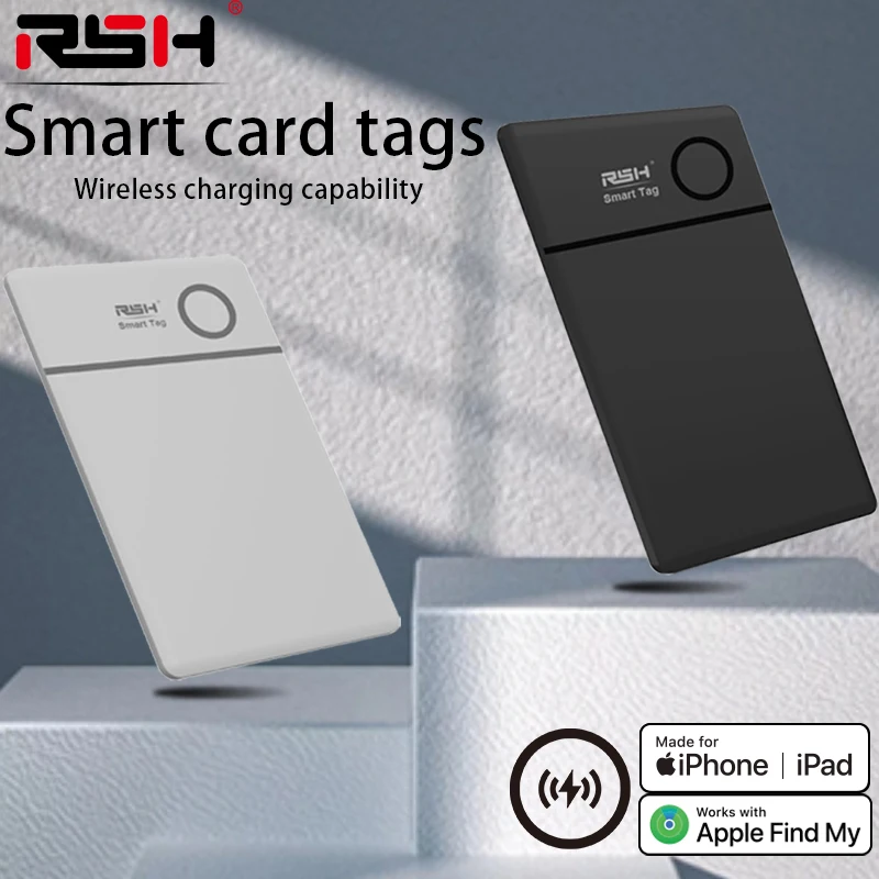 Smart Card Tag Per Apple Airtag Trova My Apple Tracker Bags Portafoglio Valigia Borse Key Finder Bluetooth Card Tracker Posizione Gps