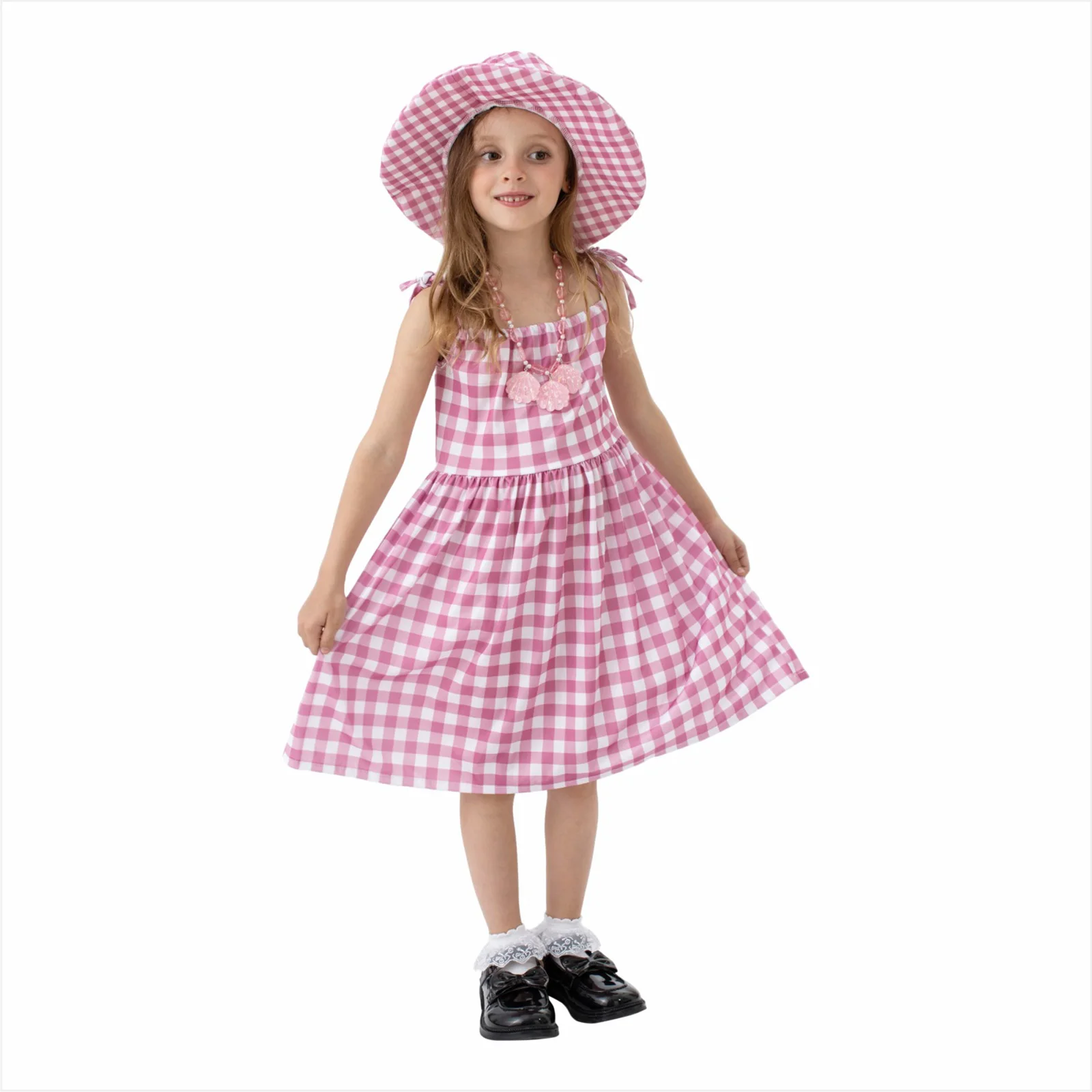 Movie Girls Costume Cosplay Prestazioni Girl Pink Dress Princess Outfits For Girls Women Halloween Party Role Play