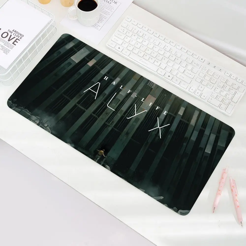 Popular Mouse Pad Non-Slip Rubber Edge Locking Mousepads Game Play Mats Classic Vr Game Half-Life Alyx For Notebook Pc Computer