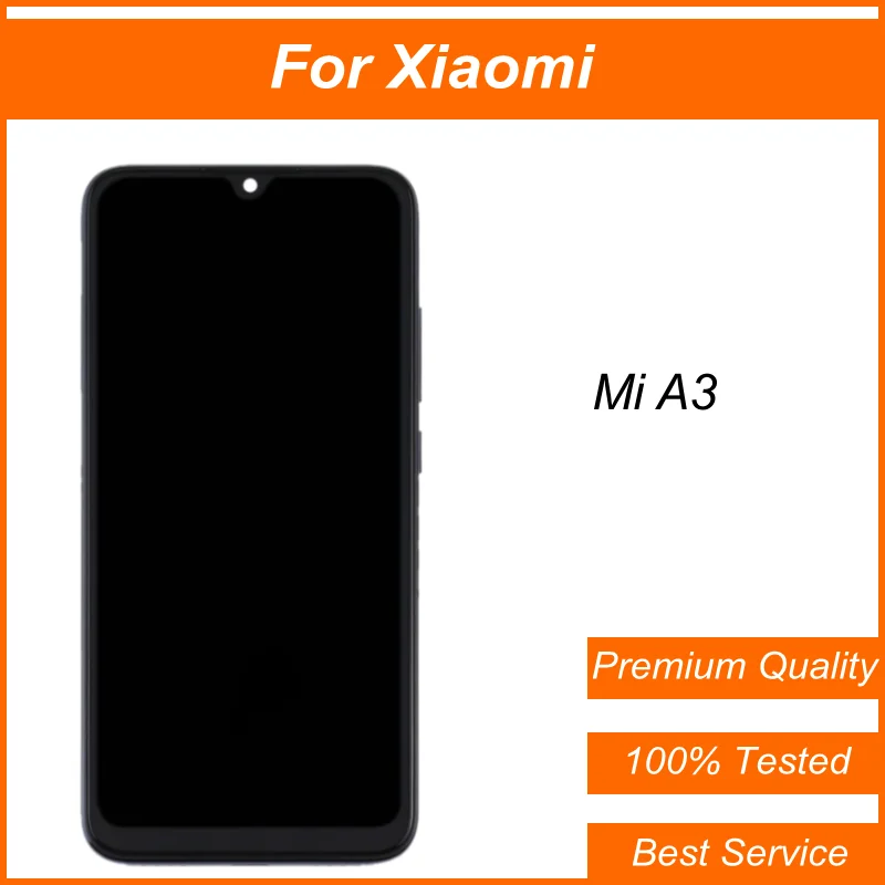 A +++ Schermo Amoled Originale Ricondizionato Per Xiaomi Mi A3 Display Lcd Touch Digitizer Assembly Sostituzione