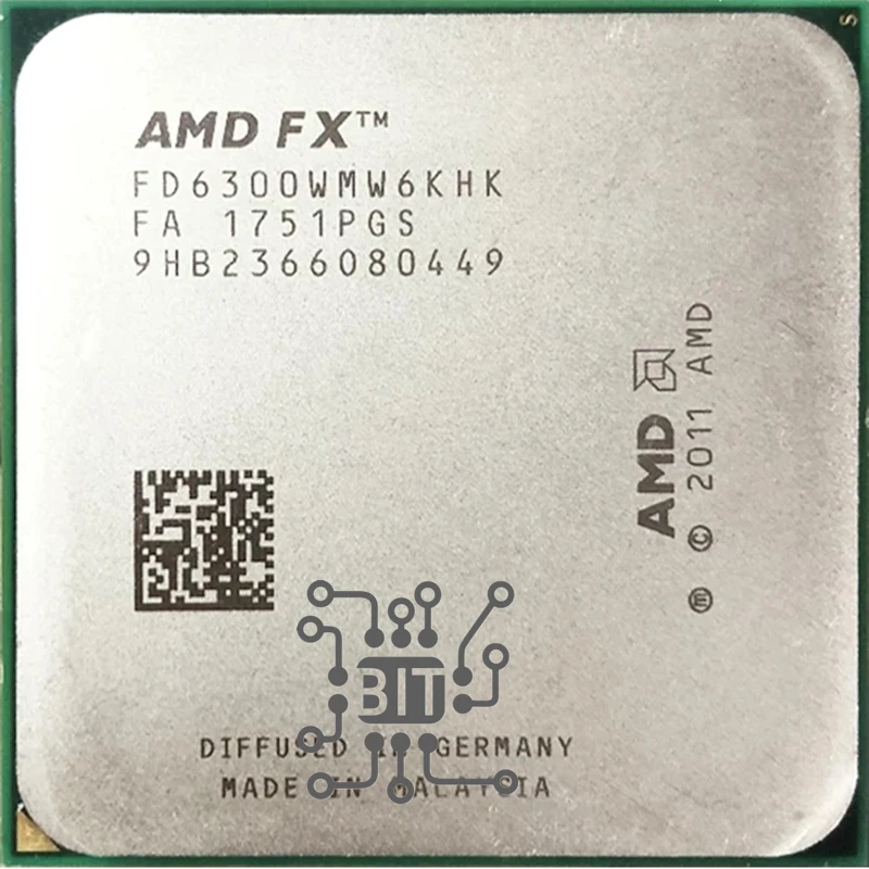 Processore Cpu A Sei Core Amd Fx-Series Fx6300 Fx 6300 3.5 Ghz-Socket Am3
