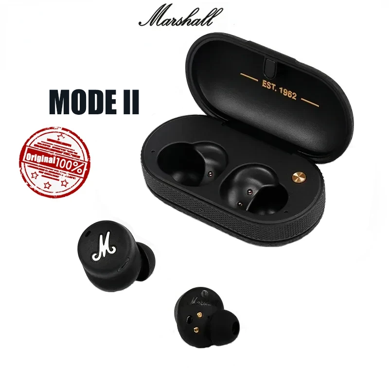 Cuffie Originali Marshall Mode Ii True Wireless Bluetooth 5.1 Auricolari In-Ear Impermeabili Per Giochi Sportivi Con Cancellazione Del Rumore