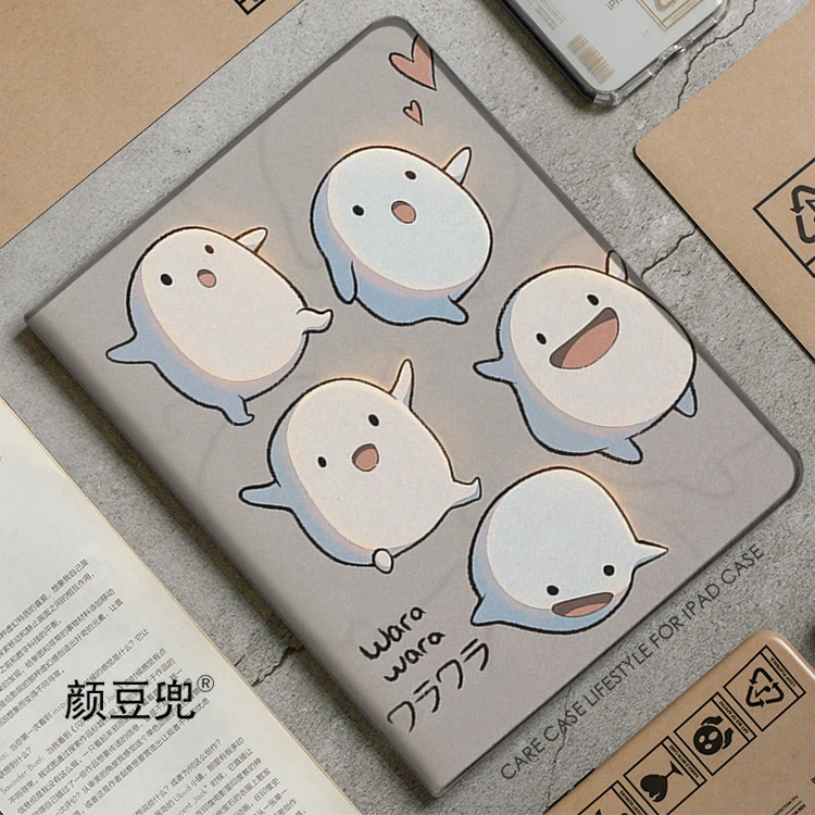 Warawara Anime The Boy And The Heron Per Samsung Galaxy Tab A7 Lite 8.7 2021 Custodia S9 Plus Custodia Tri-Fold Galaxy Tab S6Lite