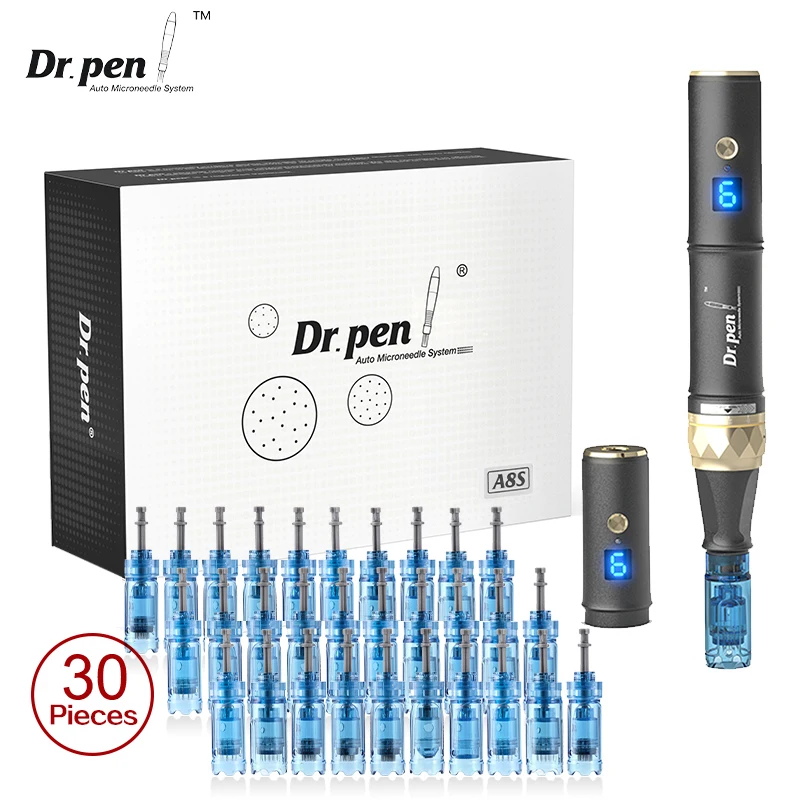 Dr Pen Ultima A8S Wireless Derma Pen Microneedling Beauty Machine Cartuccia Anti Back Flow Kit Per La Cura Della Pelle Del Viso