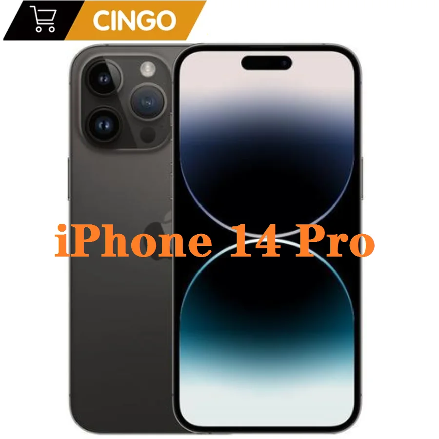 Sbloccato Usato Apple Iphone 14 Pro 128Gb 256Gb 512Gb Rom 6Gb Ram Dual Esim 6.1 "Oled Face Id Nfc A15 5G Smartphone
