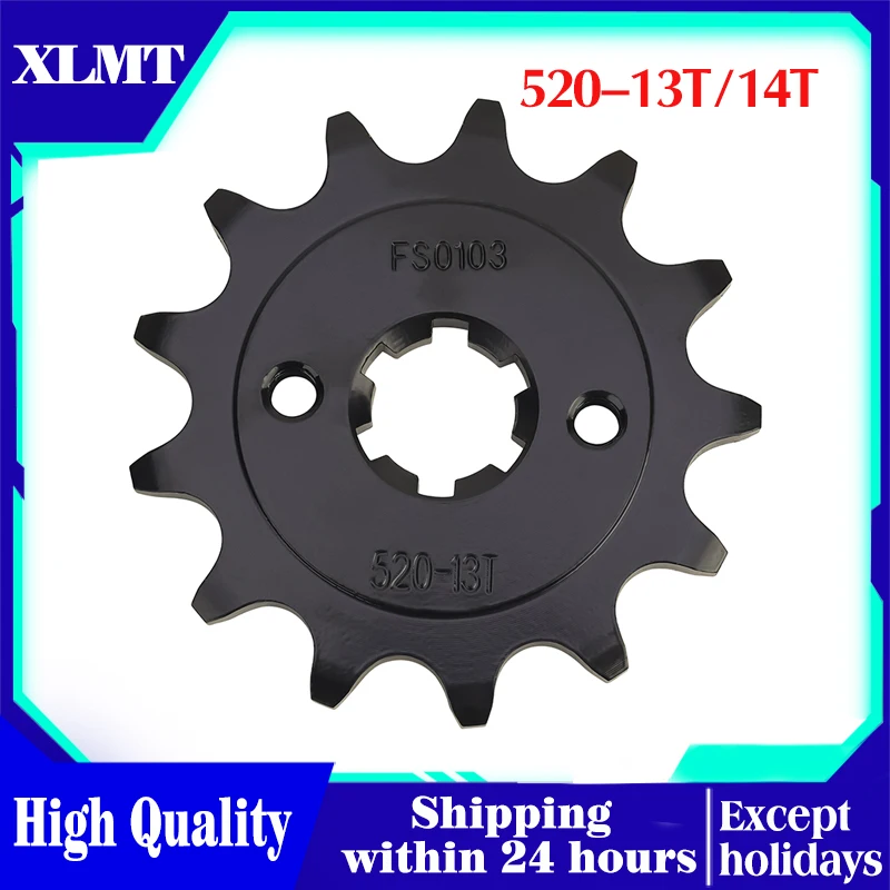 Gear 13T 14T Pignone Anteriore Moto 520 Catena Per Strada 125 Abs 125 Rc 200 Rc 125Rc 200Rc
