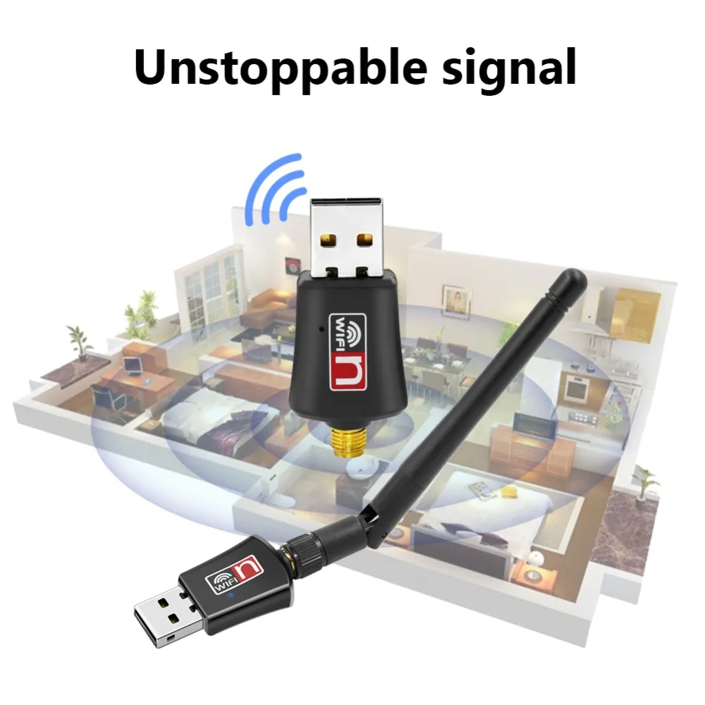 Adattatore Wifi Usb 2.0 Antenna Wifi Techkey Wifi Usb Ethernet 150Mbps Dongle Wifi 802.11 N/G/B Enchufe Wi-Fi Usb Lan Comfas Wi Fi