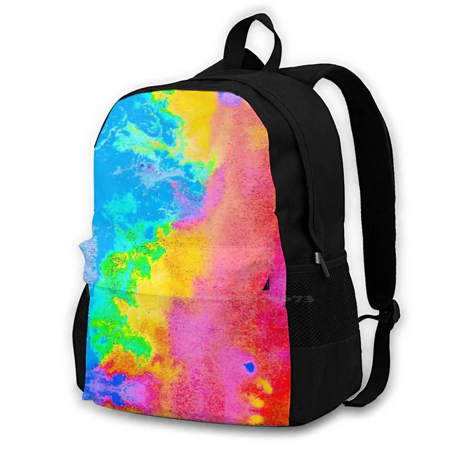 Holographic Happiness Fashion Bags Zaini Matilda Bishop Art Matilda Bishop Astratto Olografico Divertente Relazione