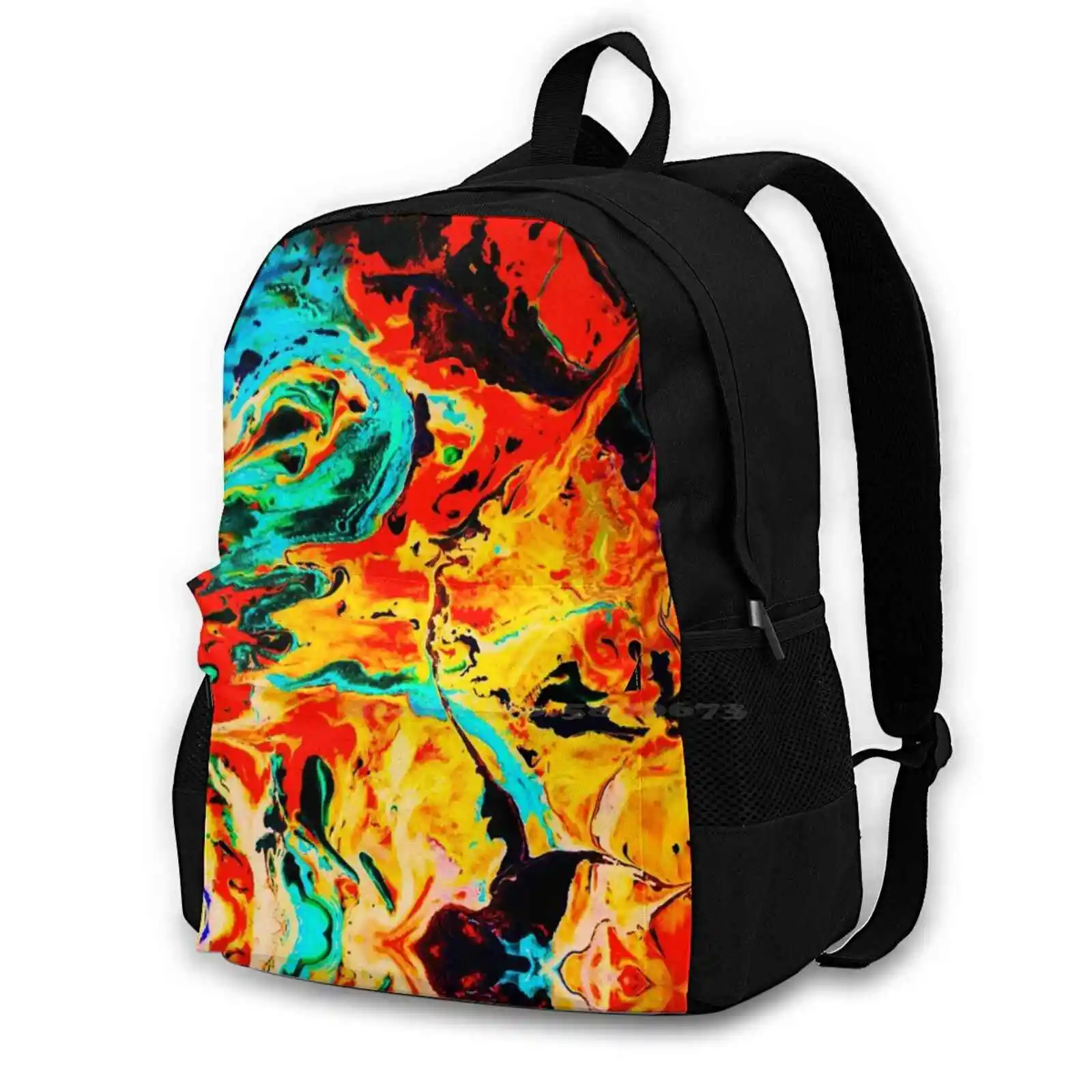 Dragon Fashion Travel Laptop School Zaino Bag Matilda Bishop Matilda Bishop Art Abstract Rainbow Butterfly Connection