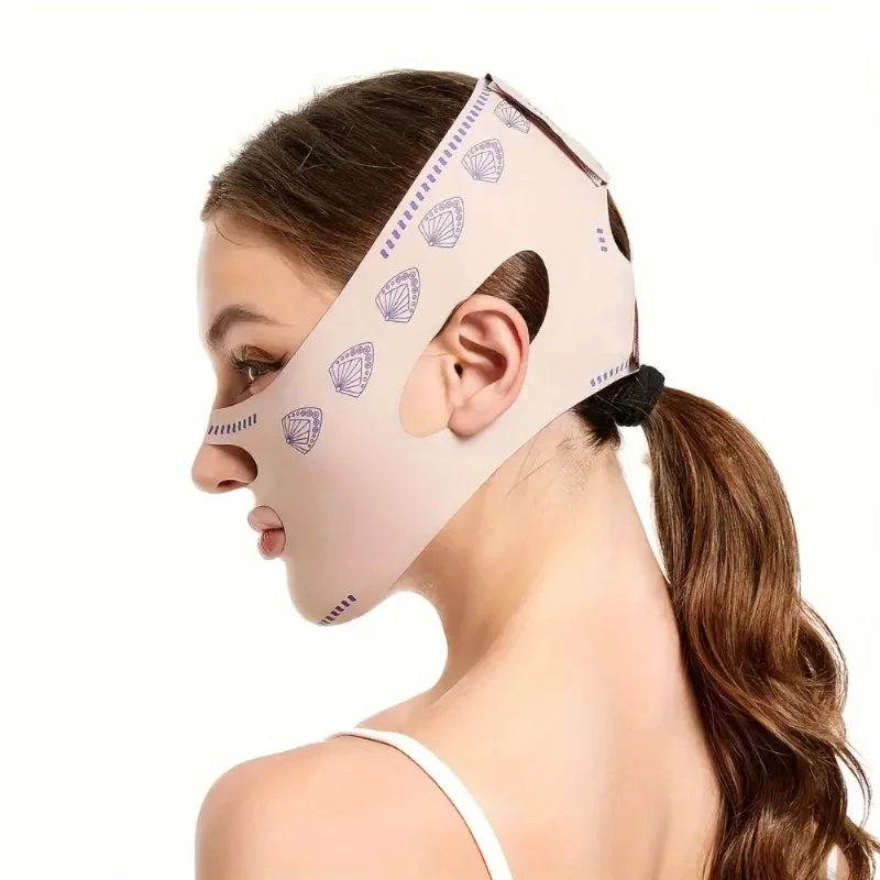 Nuova Fasciatura Dimagrante Per Il Viso V Line Face Shaper Chin Cheek Lifting Belt Lifting Cinturino Antirughe Maschera Per Dormire Strumenti Di Belle