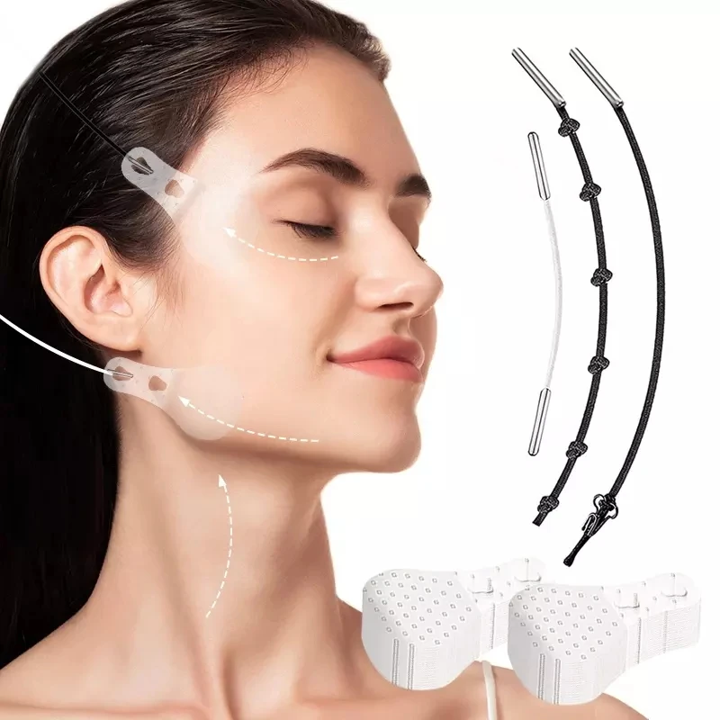 40 Pezzi Secret Neck Jaw Instant Refillmark Traynor Miracle V Shape Face Lift Tapes