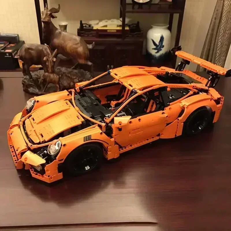 In Magazzino Moc Bricks 911 Gt3 Rs Technicial Car Compatibile 42056 Giocattoli Ragazzi Regali Bambini Costruttore Modello Building Blocks Per Adulti