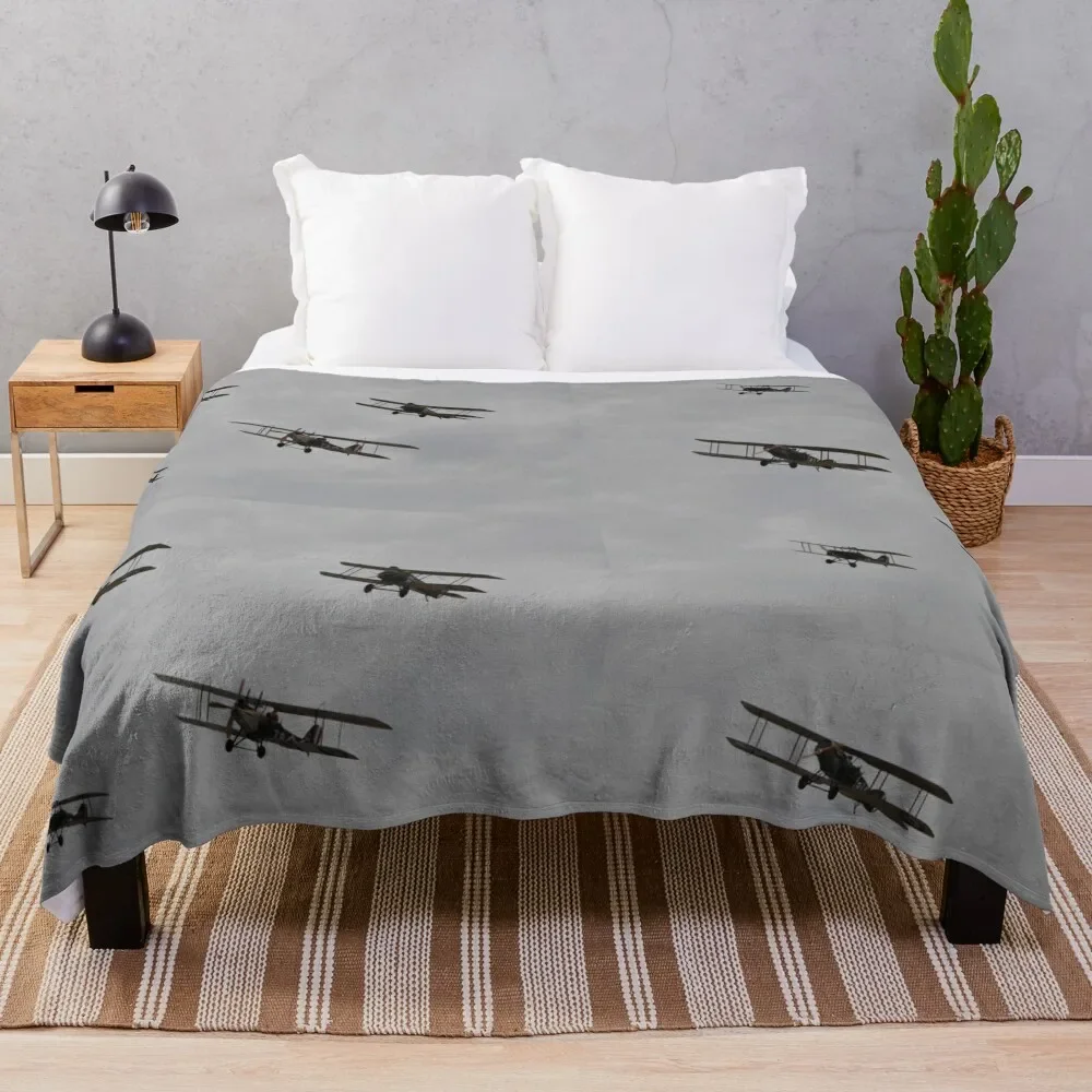 Ww1 Formazione Flyover,Avalon Airshow,Australia 2015 Coperta Da Tiro Letto Polar Soft Plush Plaid Coperte