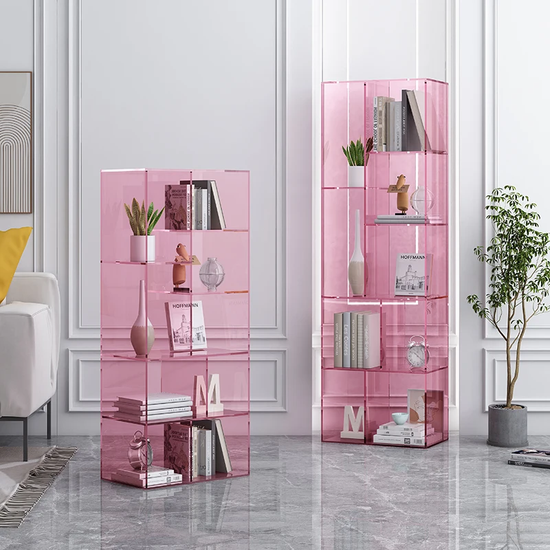 Modern Cube Librerie Stoy Storage Artigianato Invisibile Librerie Minimaliste Camera Dei Bambini Libreria Industriale Impalcatura Mobili Carini