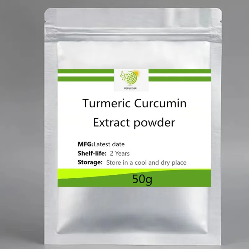 50-1000G Spedizione Gratuita, Curcuma Curcuma 95% Curcumina