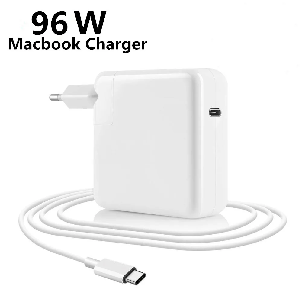 96W Pd Usb-C Tipo C Power Magsafe 2 3 Adapter Laptop Notebook Caricabatterie Rapido Per Apple Macbook Pro 14 16 M1 M2 A2166 A2141 A2779