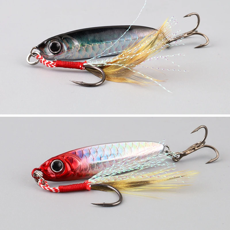 Micro Metal Jig 7G 10G 15G 20G 25G 30G Shore Casting Jigging Lure Casting Saltwater Fishing Lure Bit Esca Artificiale