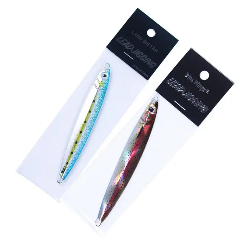 40G Saltwater Metal Jig Lure Jigpara Slow Live Bait Live Saba Wflderby Fishing Shore Jigs Jigging Boat Pesca In Mare