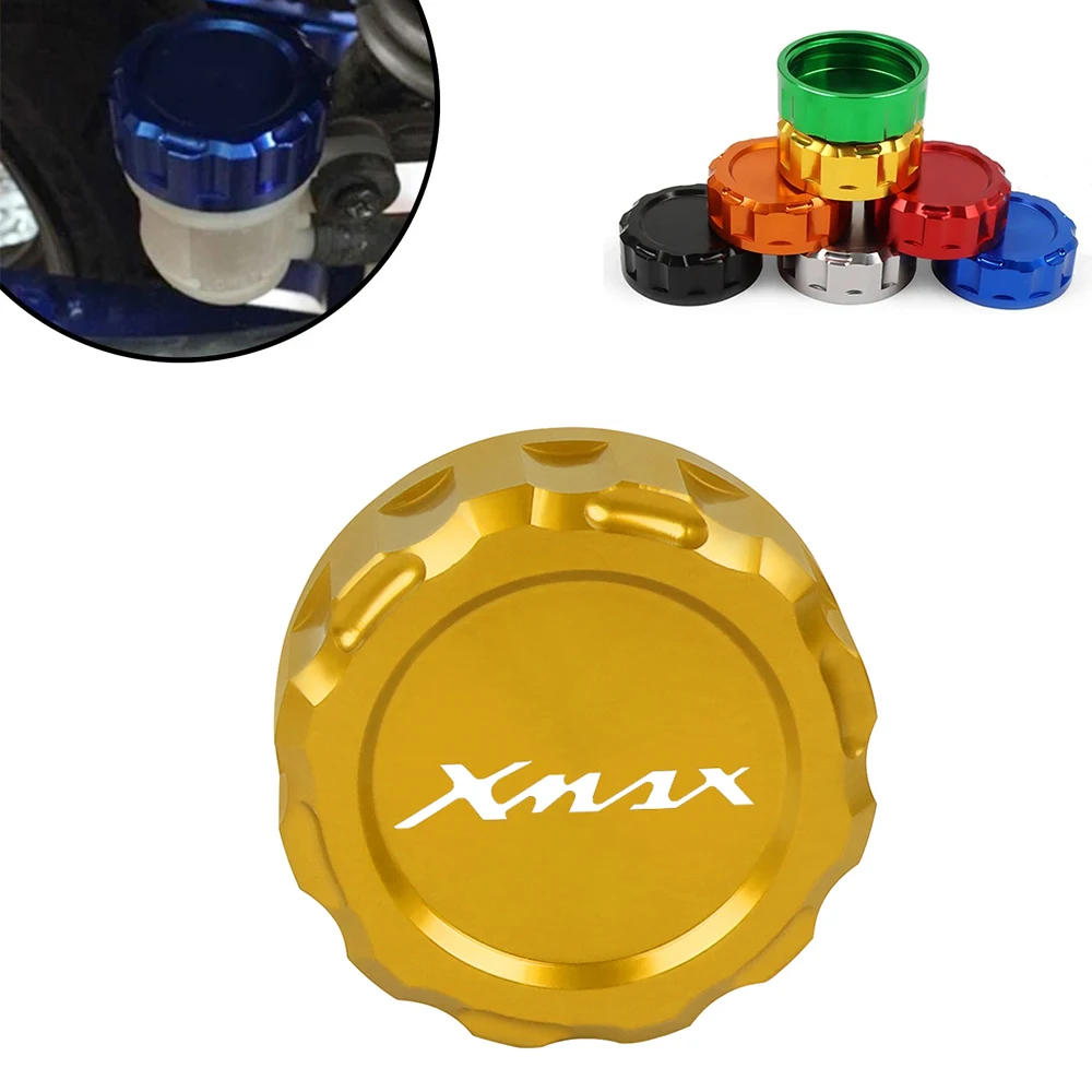 Coperchio Serbatoio Freno Posteriore Universale Per Moto Per Yamaha X-Max X Max Xmax Xmax300 125 250 300 400 Tappo Cilindro Fluido Olio