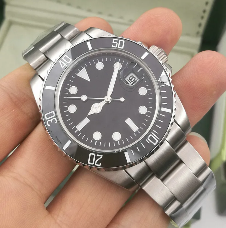Luxury New Mens Watch Movimento Automatico Gmt Per Uomo Orologi Meccanici Relogios Masculino Montre Reloj Hombre Para Datejust