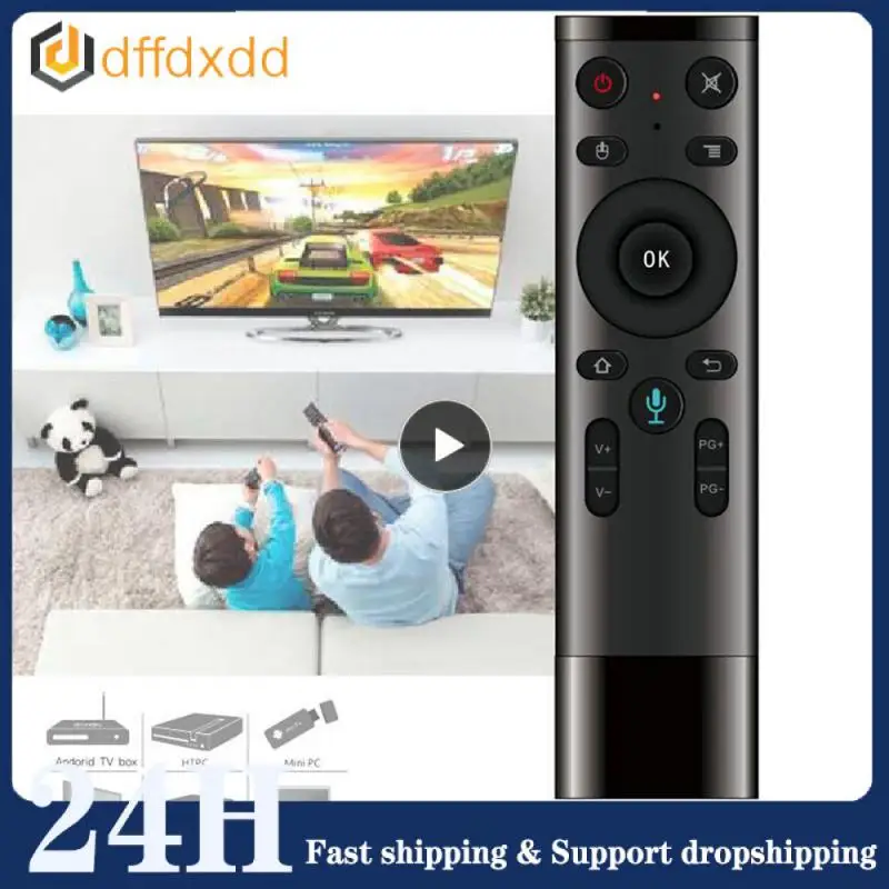 Telecomando Vocale Universale Compatibile Con Tv Led Qled 4K 8K Uhd Hdr Smart Tv