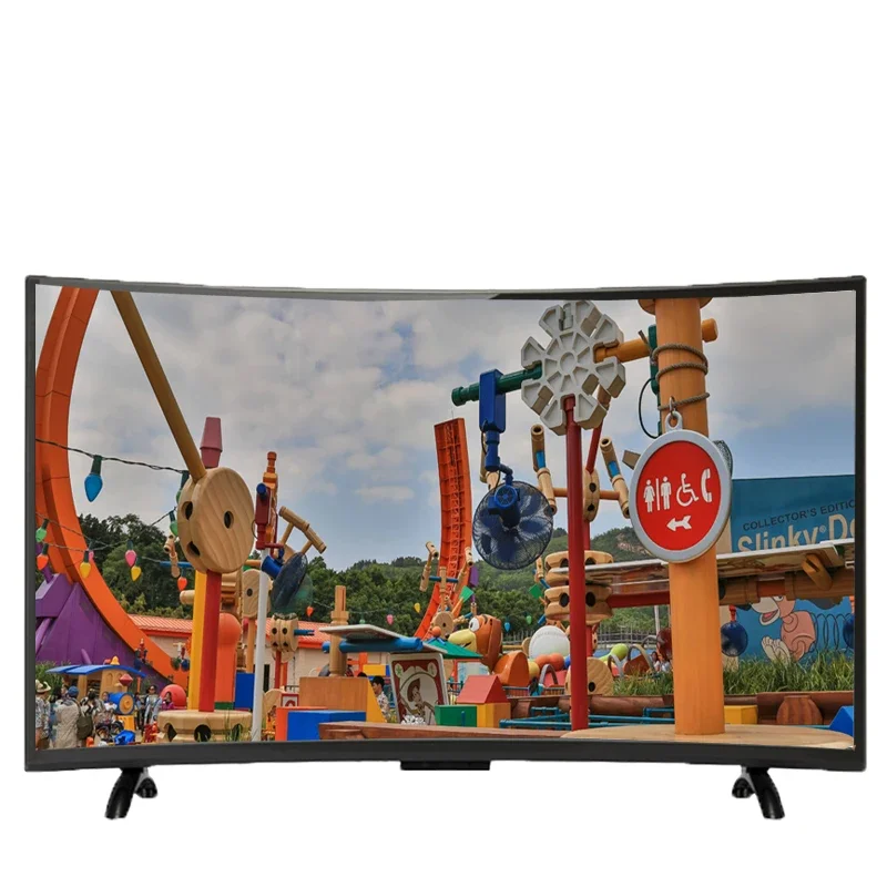 Smart Tv Curvo Qled Smart 8K Uhd 3D 4K Smart Tv 42 "38" 37 '39' 40 'Televisore Led Da 38.5 Pollici
