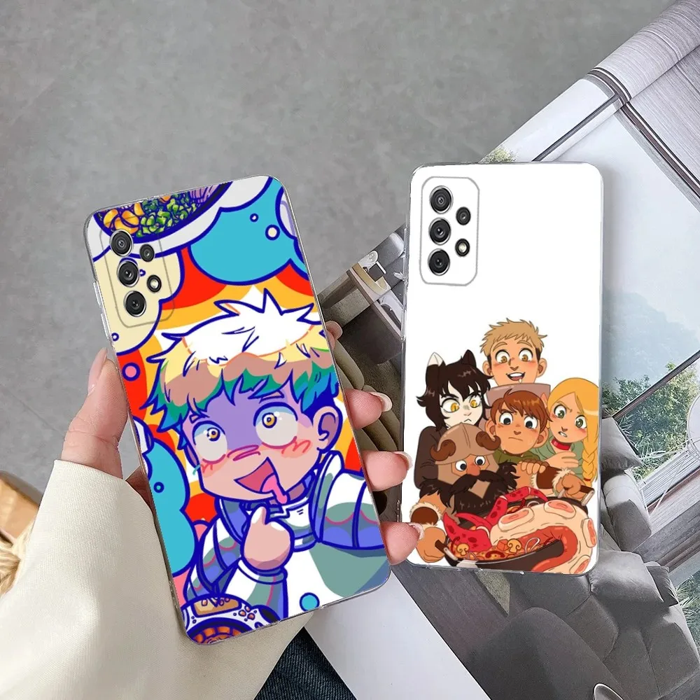 Divertente Comic D-Dungeon In D-Deliziosa Custodia Per Telefono Per Samsung Galaxy A71,70,52,51,40,31,A50,30S,21S, Note20Cover Ultra Trasparente