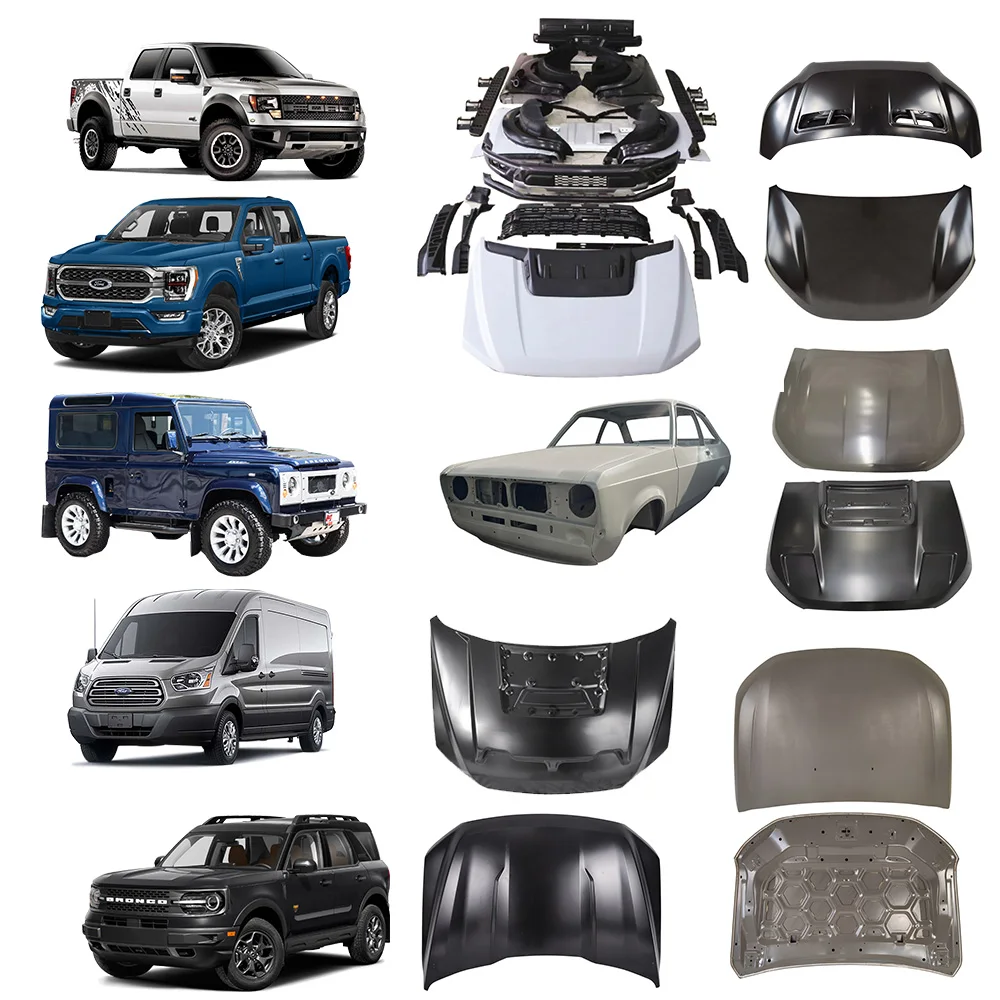 Auto Body System Classic Car Body Shell Cofano Motore Fender Flare Door Panel Per Ford Mustang,F150,Ranger,Focus,Bronco,Transit