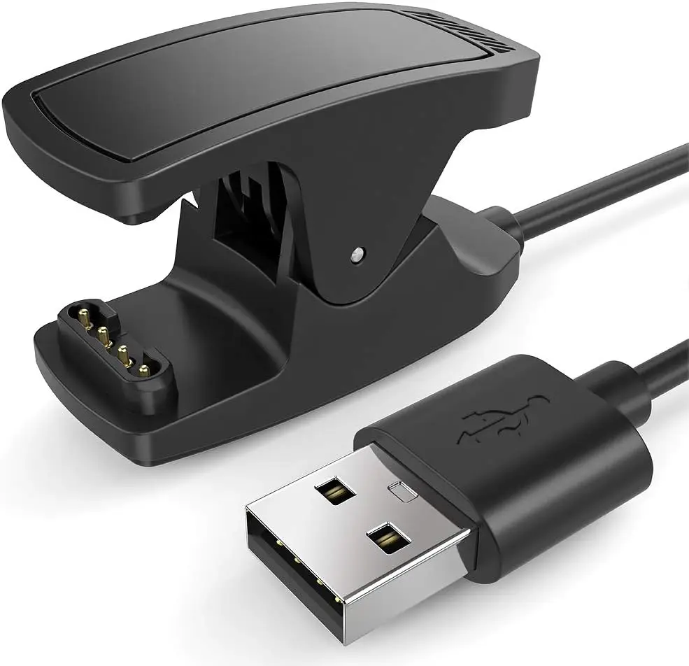 Caricabatterie Compatibile Con Garmin Descent Mk1 Mk2 Mk2I Mk2S Mk3I, Cavo Di Ricarica Solare-Usb Descent G1 100Cm - Gps Smartwatch Acce