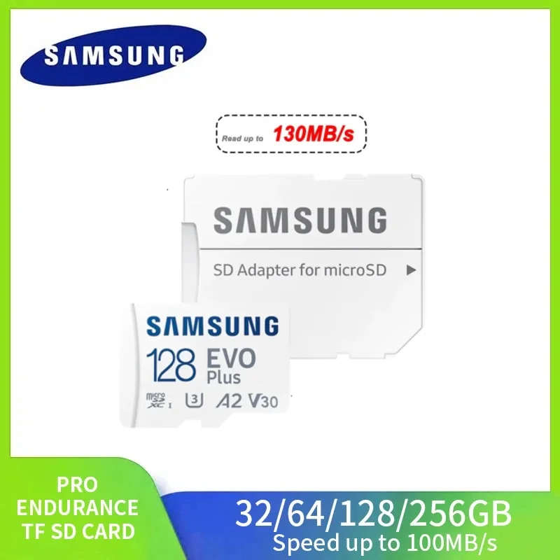 Samsung Evo Plus Micro Sd Card 128Gb 64Gb 512Gb 256Gb Micro Sd Pro Plus Scheda Di Memoria Flash Memoria Sd U1 U3 4K Microsd Tf Card