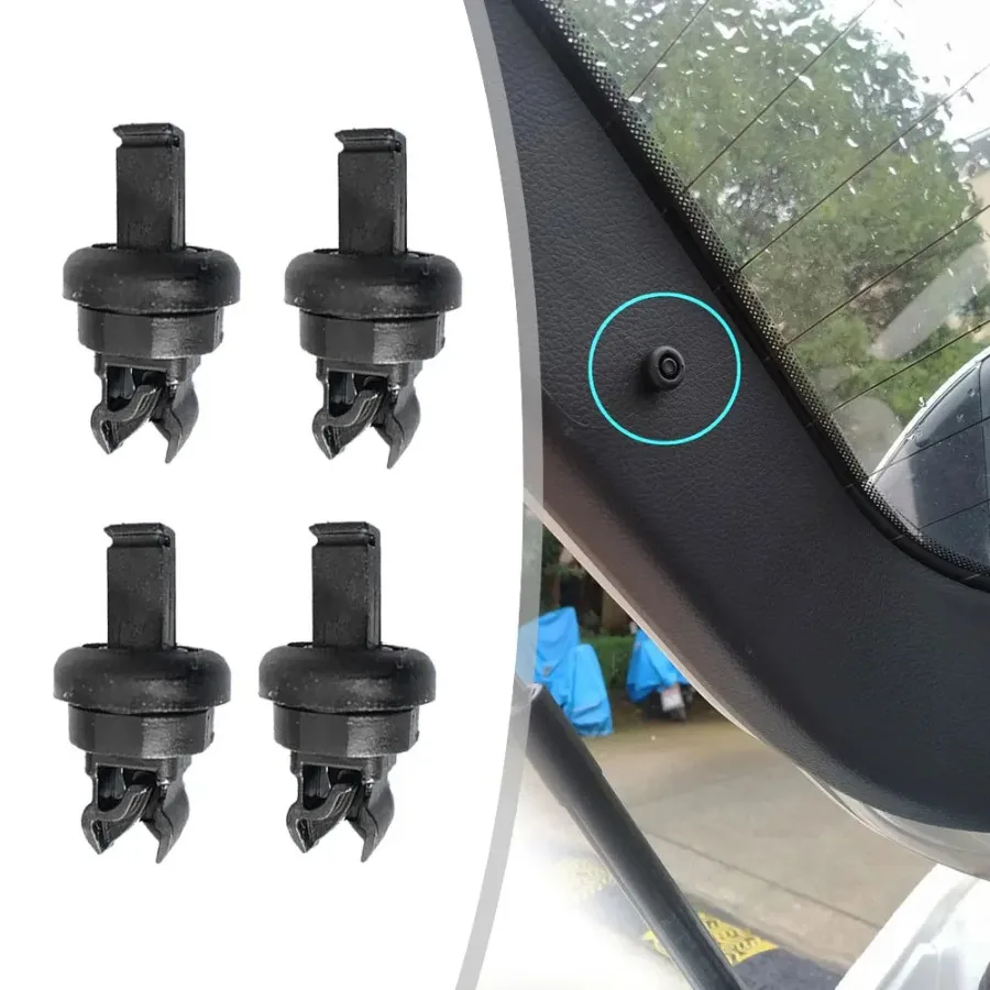 4X Clip Per Bagagliaio Nero Per Proteggere Portapacchi Accessori Interni Per Renault Clio Megane Scenic Laguna Modus Mk1 Mk2 Mk3 1 2 3