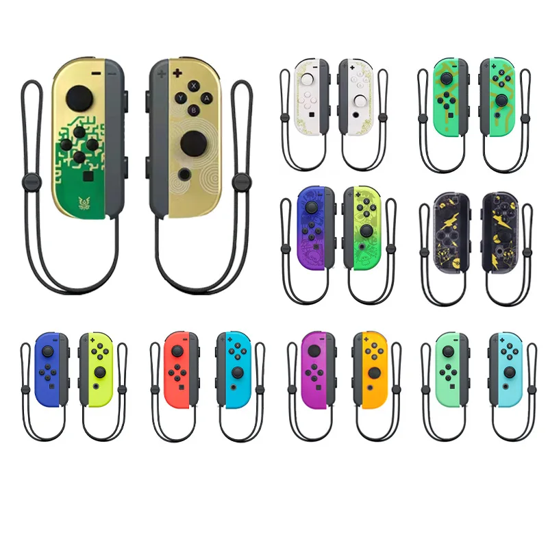Switch Joy Pad Joy Con Joy Cons Joycons Controller Wireless Joystick Bluetooth Gamepad Con Cinghie Per Nintendo Switch Oled