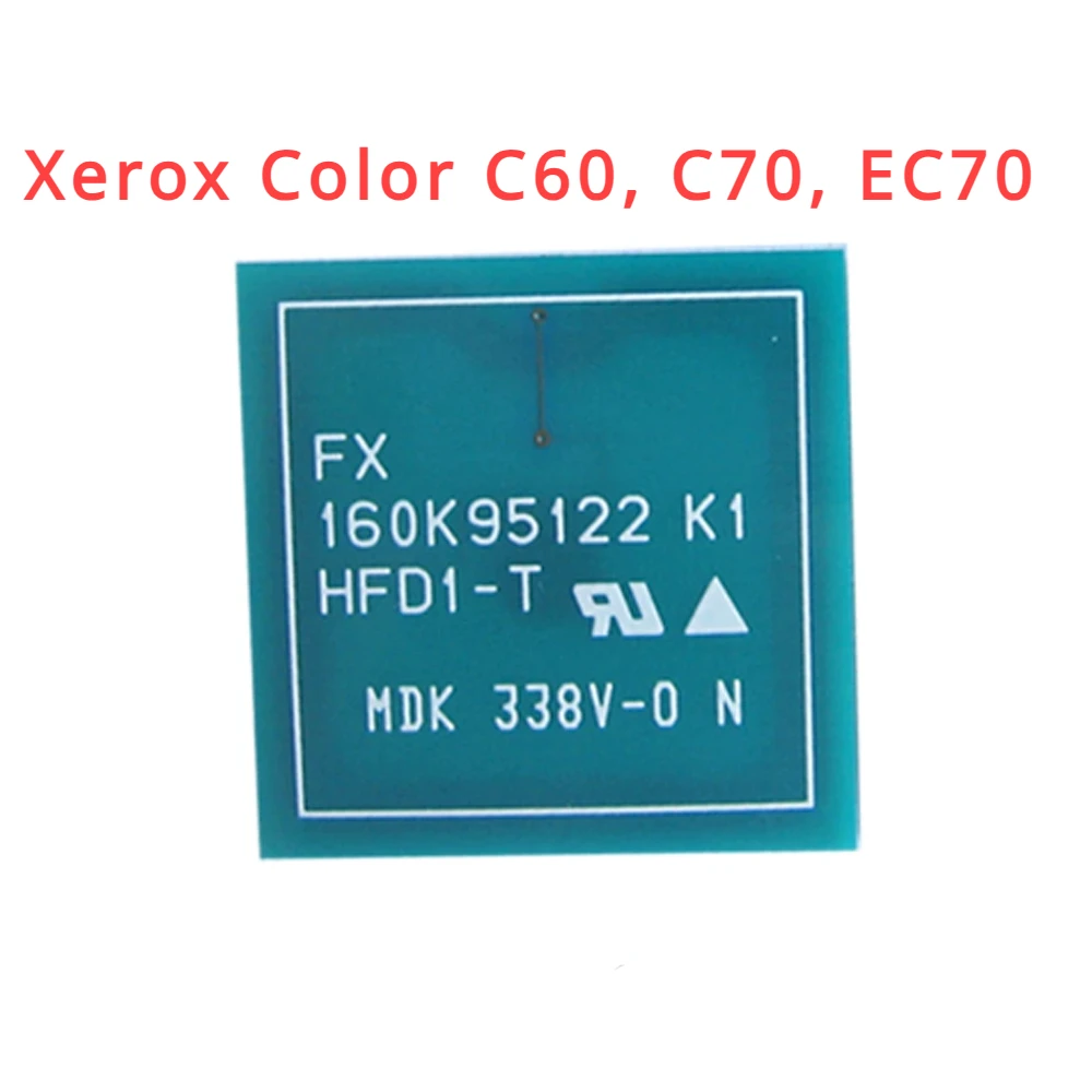Chip Di Toner Per Xerox Color C60, C70, Ec70 (006 R01655, 006 R01656, 006 R01657, 006 R01658)
