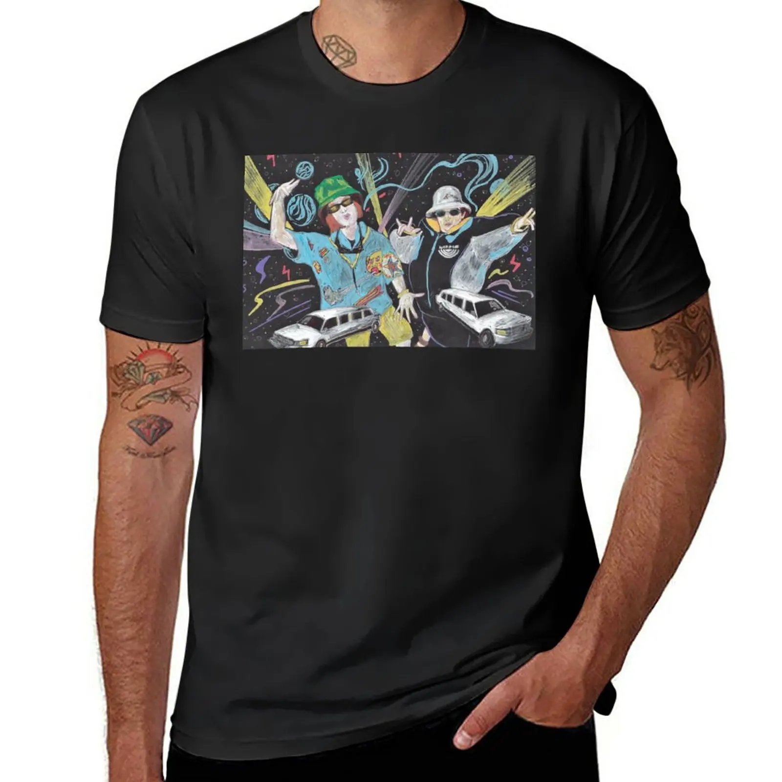 Kevin And Sidro Go Large T-Shirt Funnys Graphics Plain Abbigliamento Estetico Abbigliamento Per Uomo