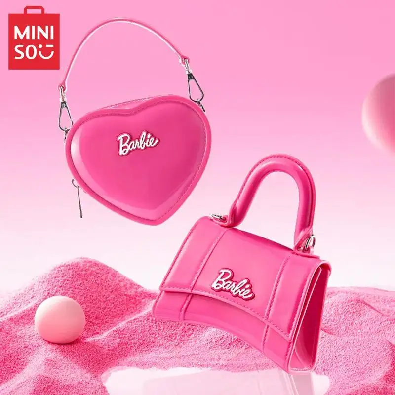 Miniso Barbie Love Jelly Bag Clessidra Single Crossbody Chain Bag Barbie Series Clessidra Jelly Bag Hot In Stock
