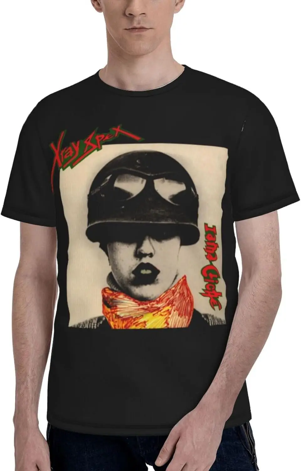Maglietta X Ray Spex Maglietta Moda Uomo Maglietta Estiva Girocollo Maniche Corte
