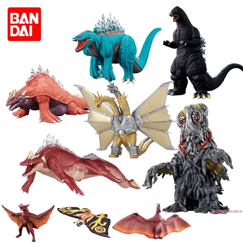 Bandai Burning Godzilla Vs King Kong Mecha Ghidorah Hedorah Jet Jaguar Gamora Rodan Motha Anguirus Monsters Action Figure Toys