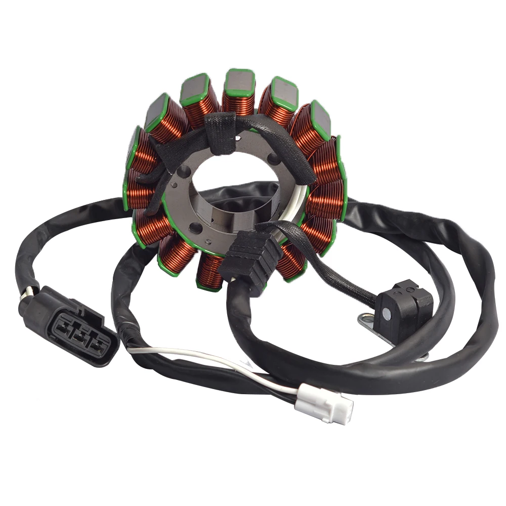 Bobina Statore Per Yamaha Atv Yfm550 Grizzly 550 2009-2014, Atv Yfm700 Grizzly 700 2007-2014, Muslimate