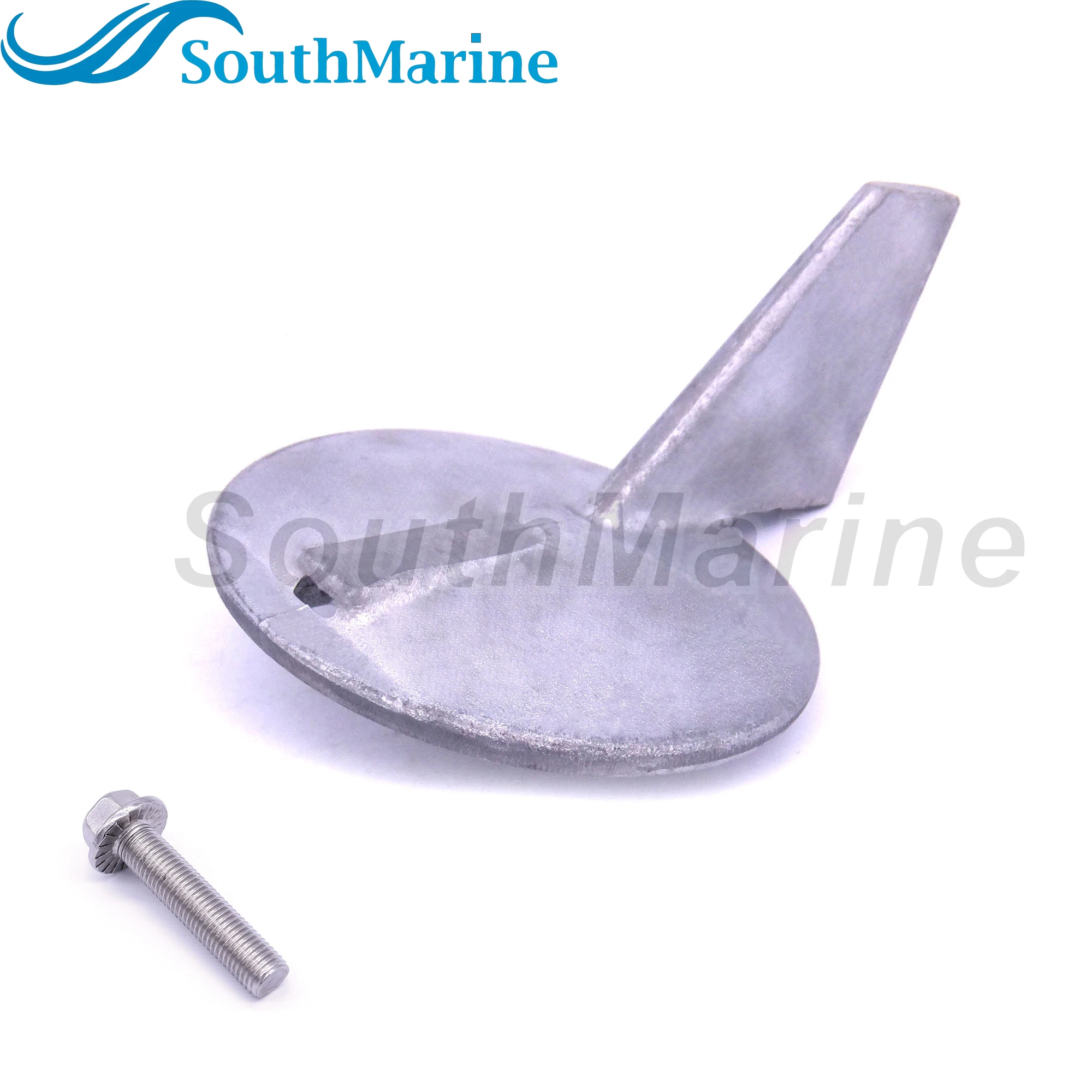 Anode Anode Anode Anodo Skeg Con Linguetta Di Rivestimento Per Motore Fuoribordo Yamaha 115Hp 150Hp 175Hp 200Hp,