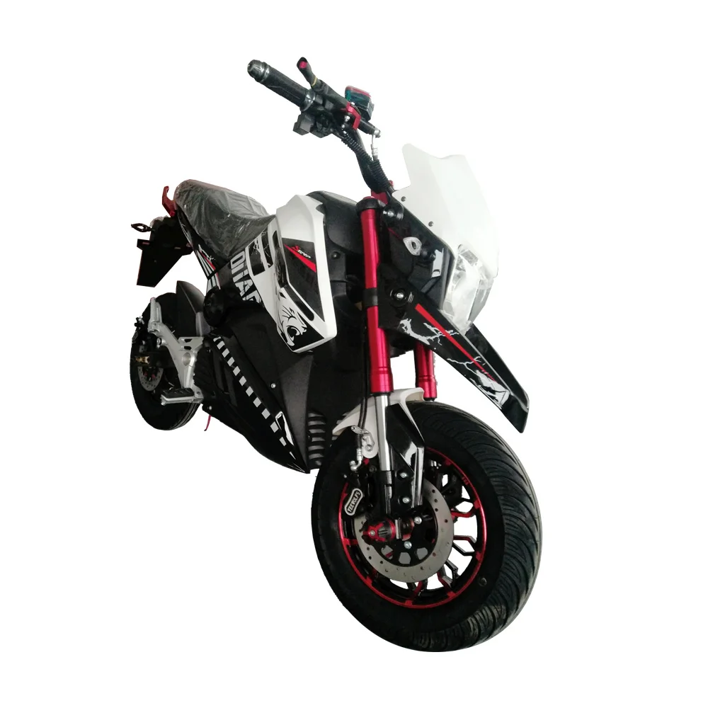 Eec 72V Potente Moto Elettrica Da Corsa 60Ah Litio Ad Alta Velocità Legale Moto Da Strada Moto Electrica Motore Fuoristrada