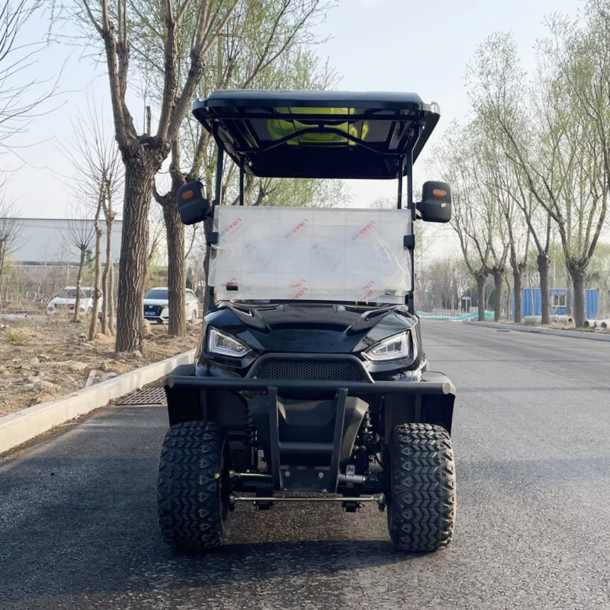 Golf Cart Electric 2024 Long Endurance Electric Car Street Legal Lithium Alimentato A Batteria