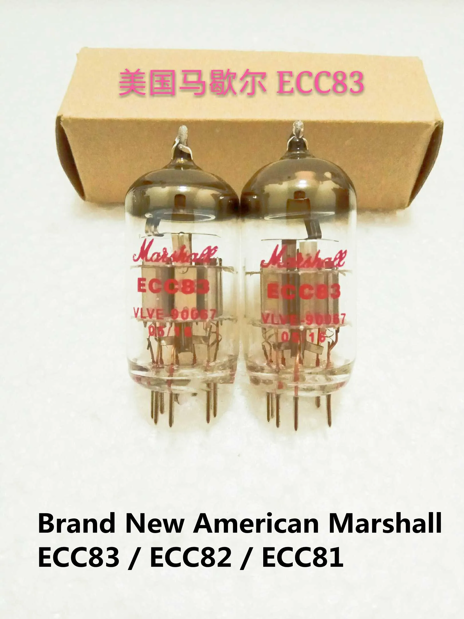 Nuova Generazione Di American Marshall Ecc83 Ecc82 Ecc81 Pipe 12Ax7B 7025 57516N4 12Au7