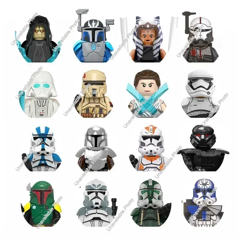 Hot Toys Building Blocks Imperial Inquisitori Mattoni Seconda Sorella Figura Nona Sorella Figurine Mini Palpatine Rey Rex Kid Toys
