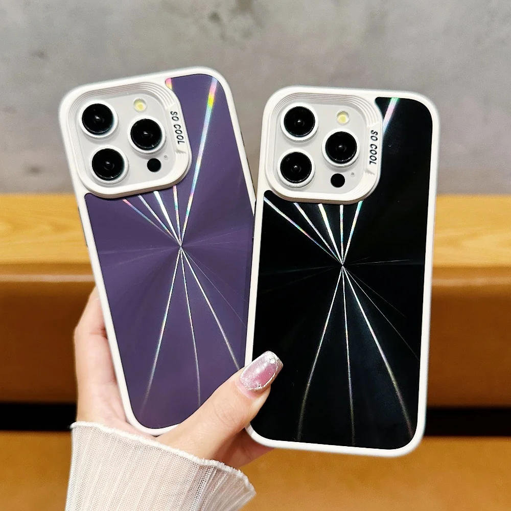 Custodia Aurora Shining Per Iphone 14 15 Pro Max Cover