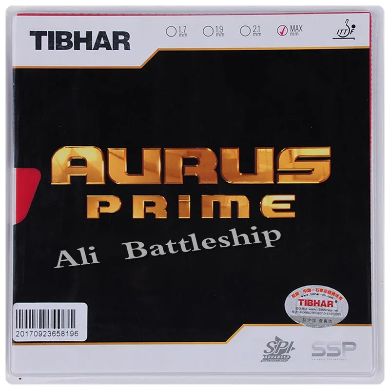 Brufoli Di Gomma Da Ping Pong Originali Tibhar Aurus Prime In Spugna Da Ping Pong Pips-In Tenis De Mesa